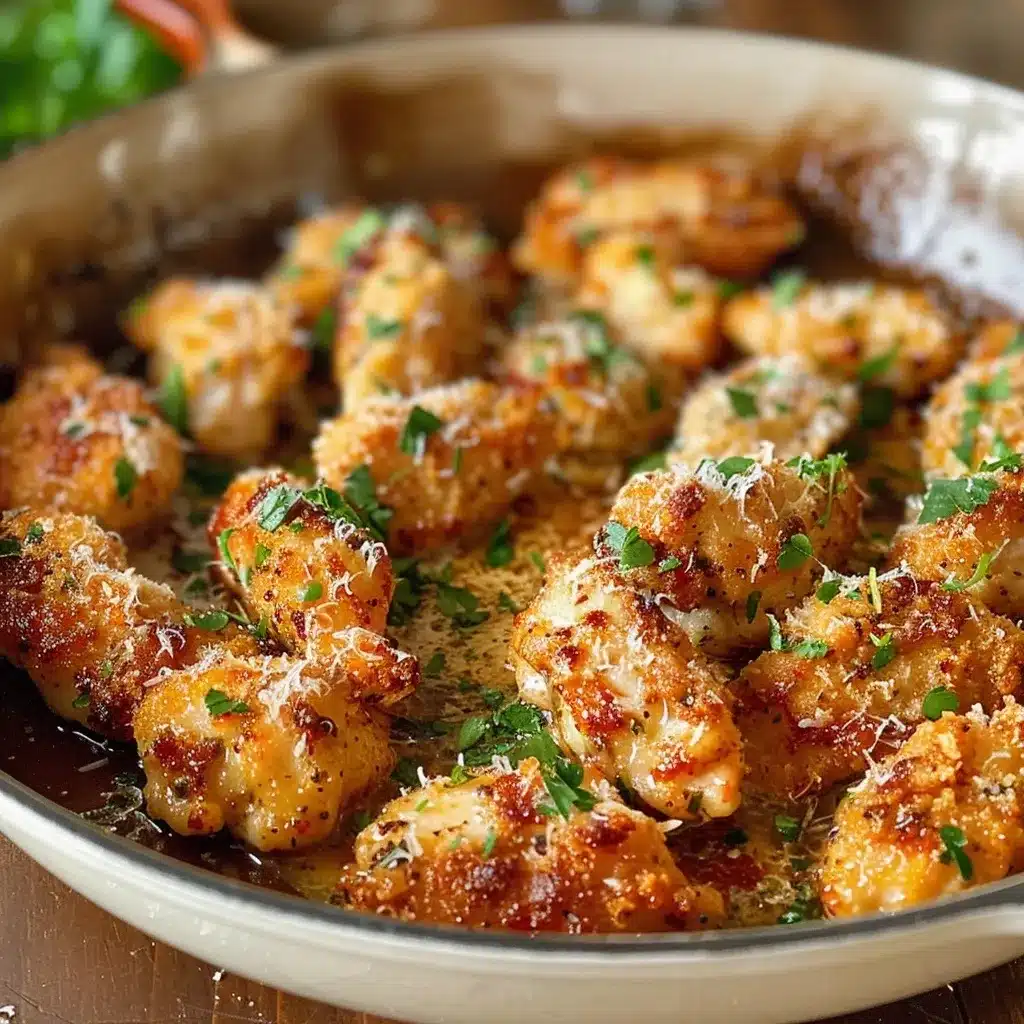 Garlic parmesan chicken bites Recipe