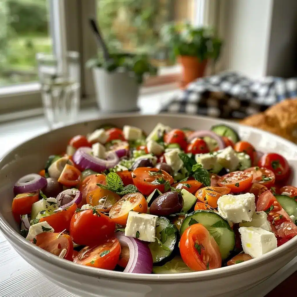 greek salad with feta recipe