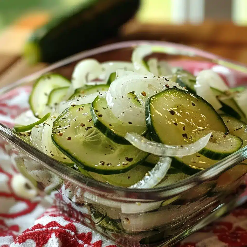 Cucumber and Onion Salad