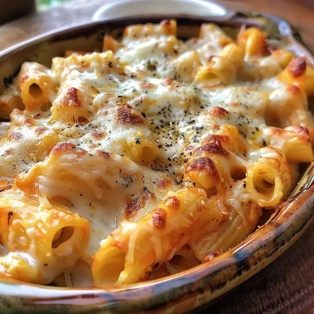 Olive Garden baked pasta recipe served hot in rustic dish