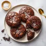 chocolate brownie cookies recipe tasty card overhead shot