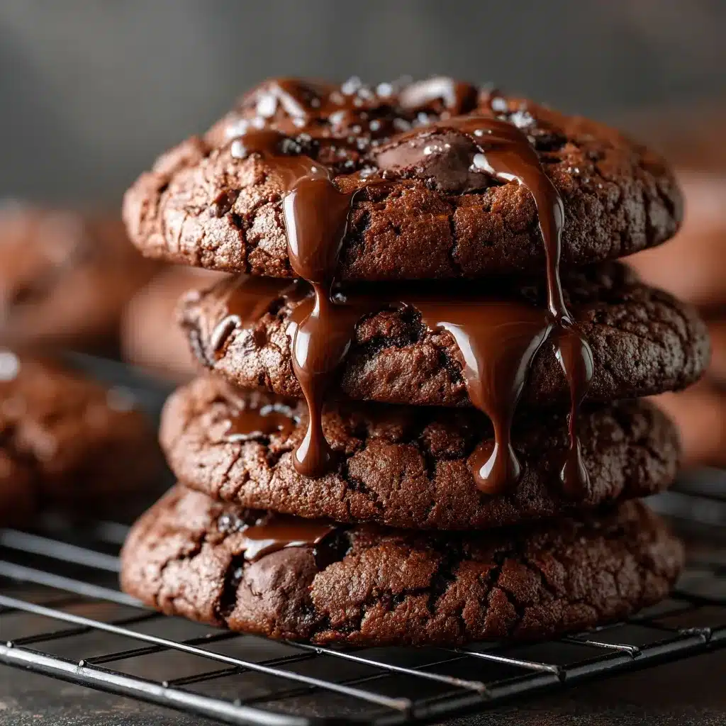triple chocolate brownie cookies recipe variation