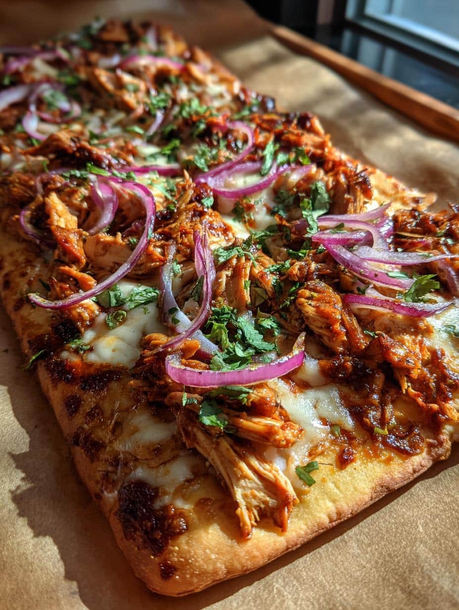 BBQ CHIKEN FLATBREAD - detail 1