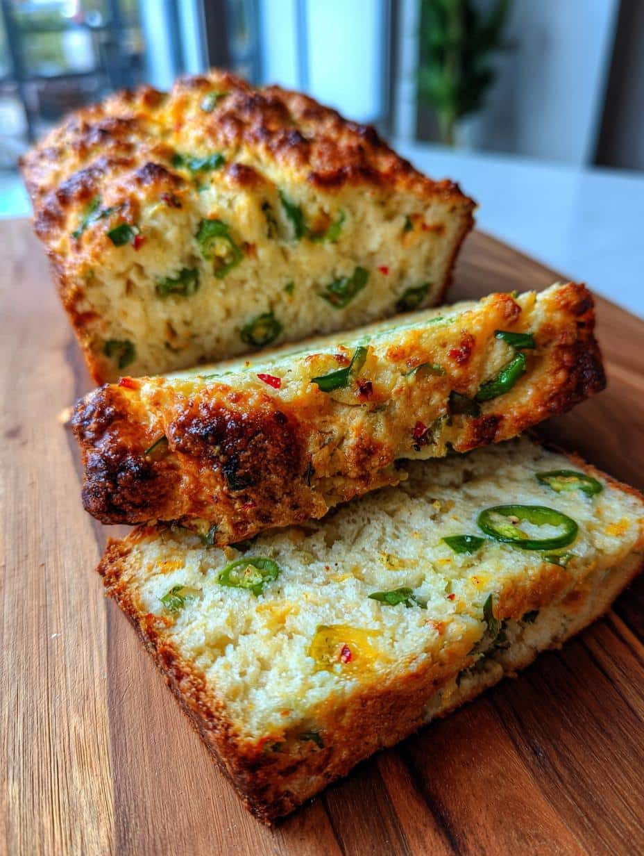 Bake Up Some Love: Easy Jalapeño Cheddar Bread Recipe! - detail 1