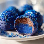 Blue Christmas Truffles