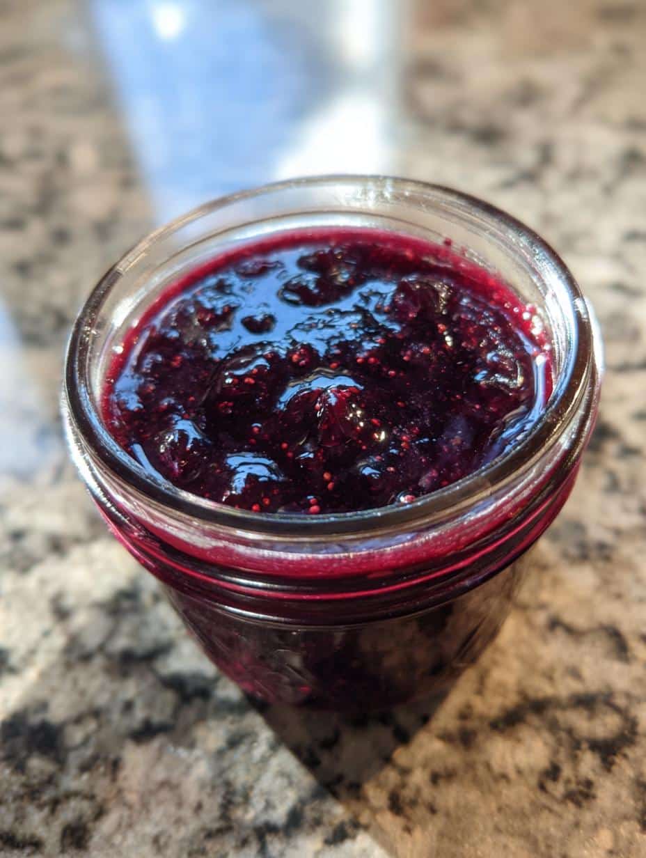 Blueberry Jam with Vanilla - detail 1