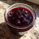 Blueberry Jam with Vanilla