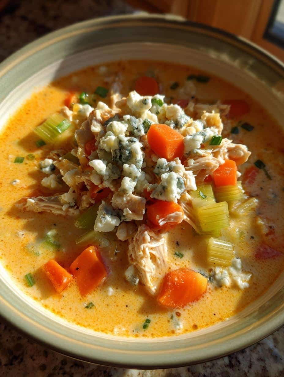 Buffalo Chicken Soup: 5 Reasons It’s Your New Comfort Food 4 Buffalo Chicken Soup - detail 1