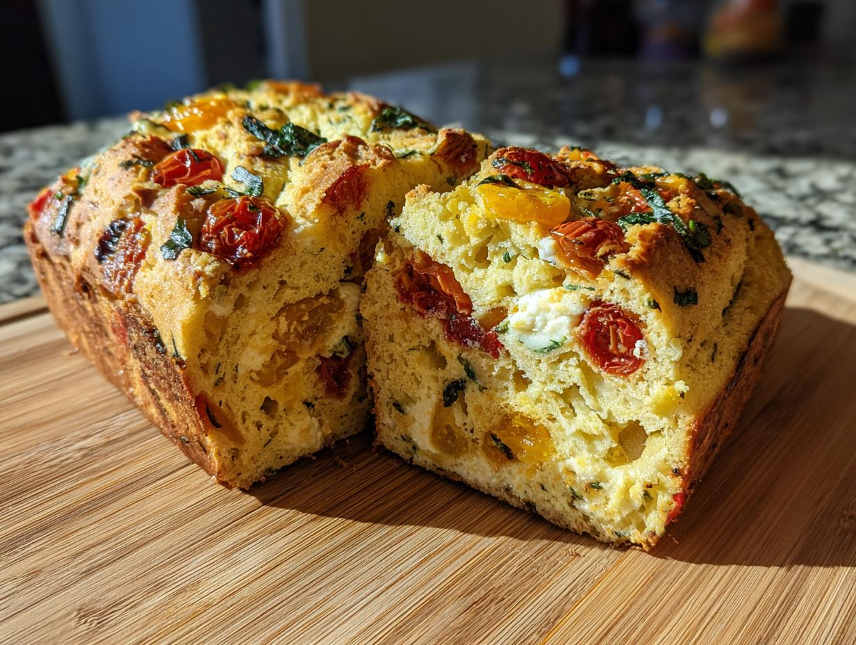 Caprese Quick Bread