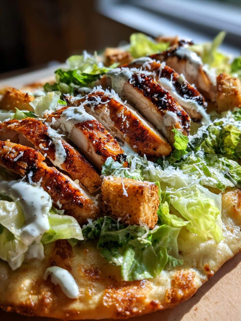 Chicken Caesar Flatbread - detail 1