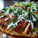 Chicken Caesar Flatbread