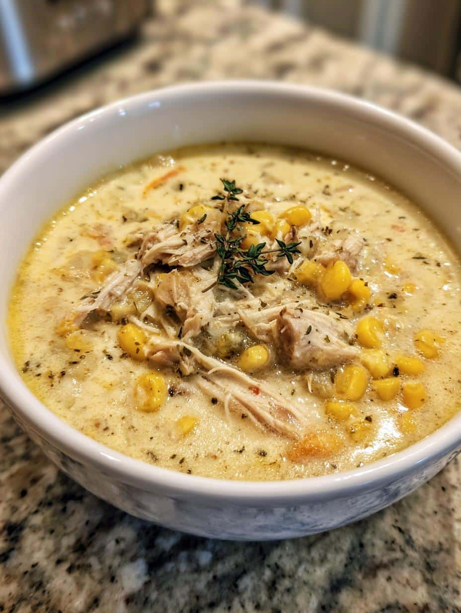Chicken Corn Chowder - detail 1