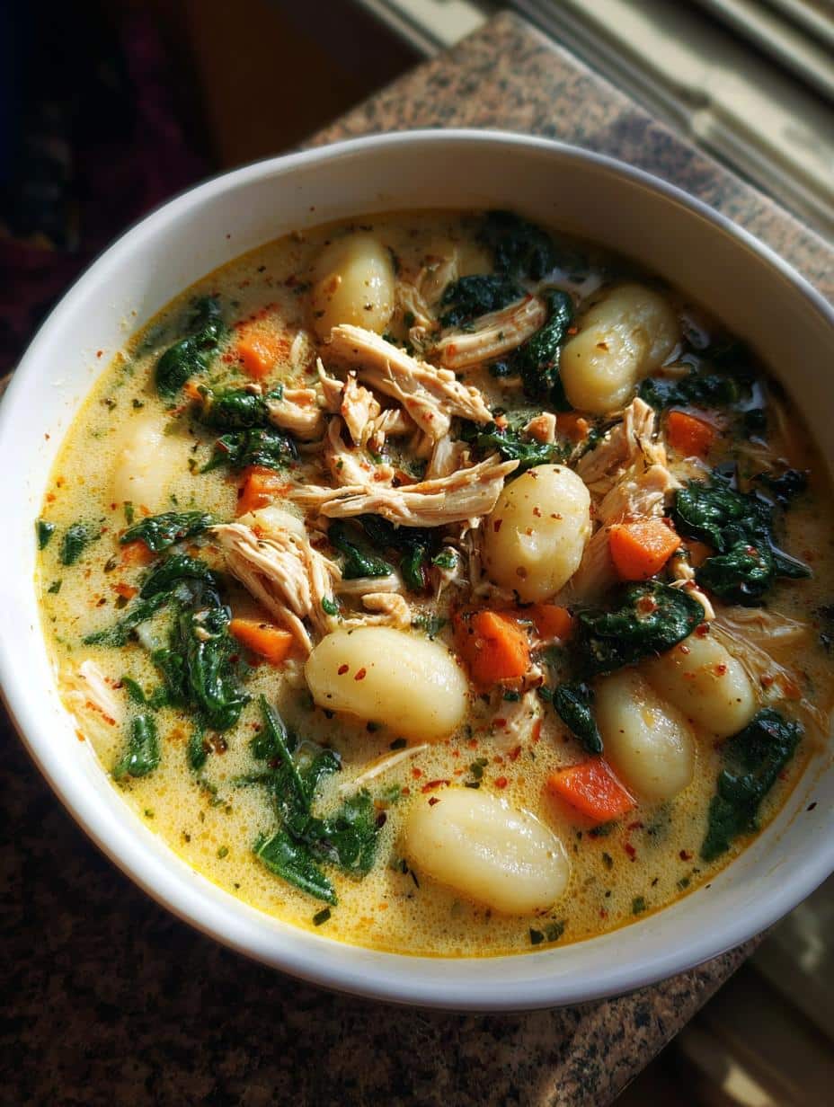 Chicken Gnocchi Soup Recipe - detail 1