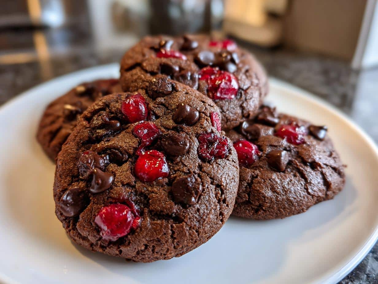 Chocolate Cherry Cookies