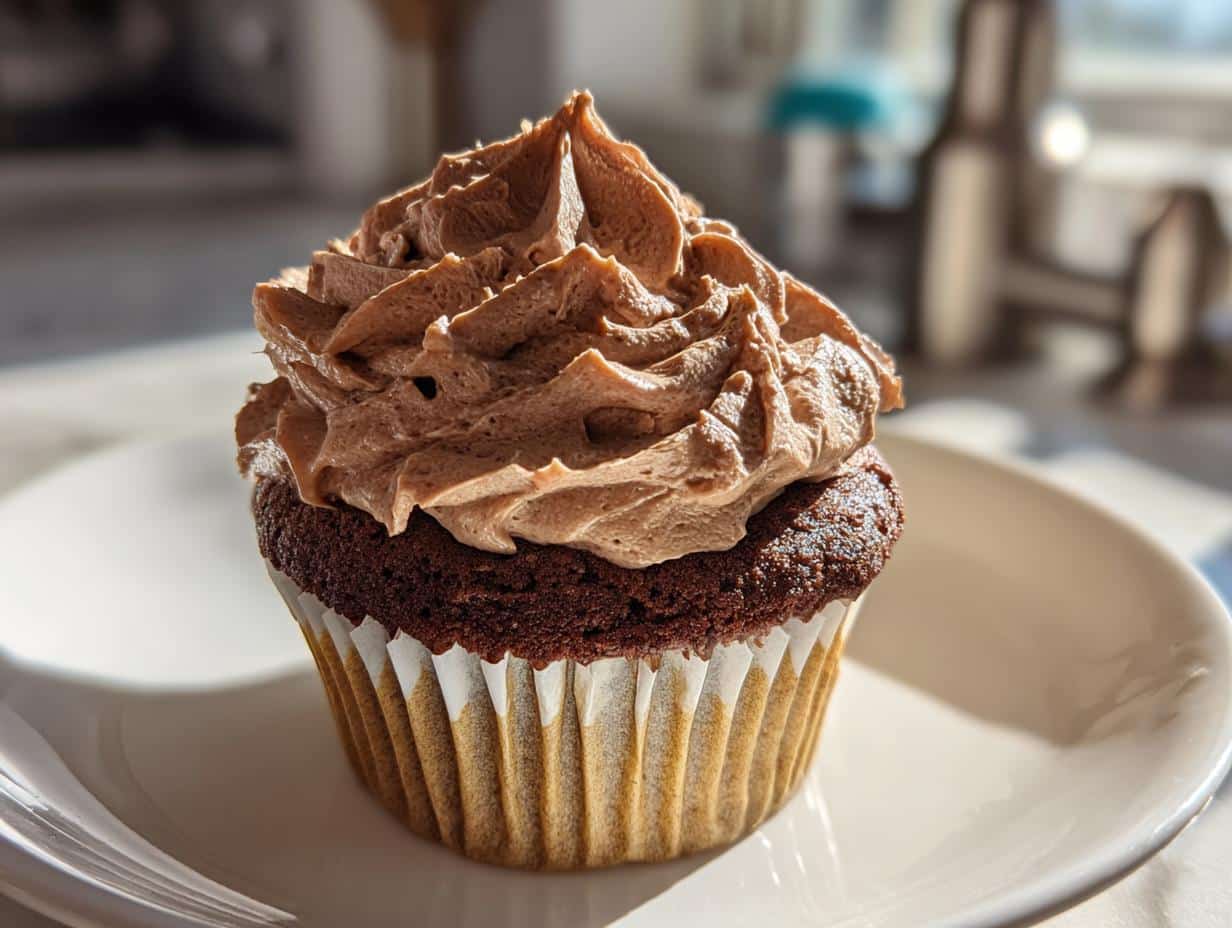 Chocolate Coffee Cream Cupcakes Recipe