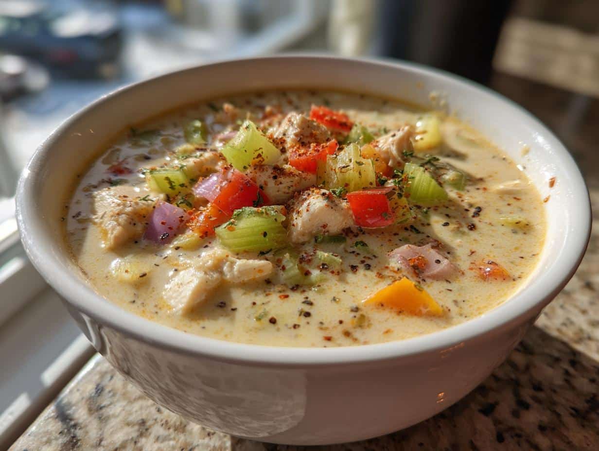 Creamy Cajun Chicken Soup