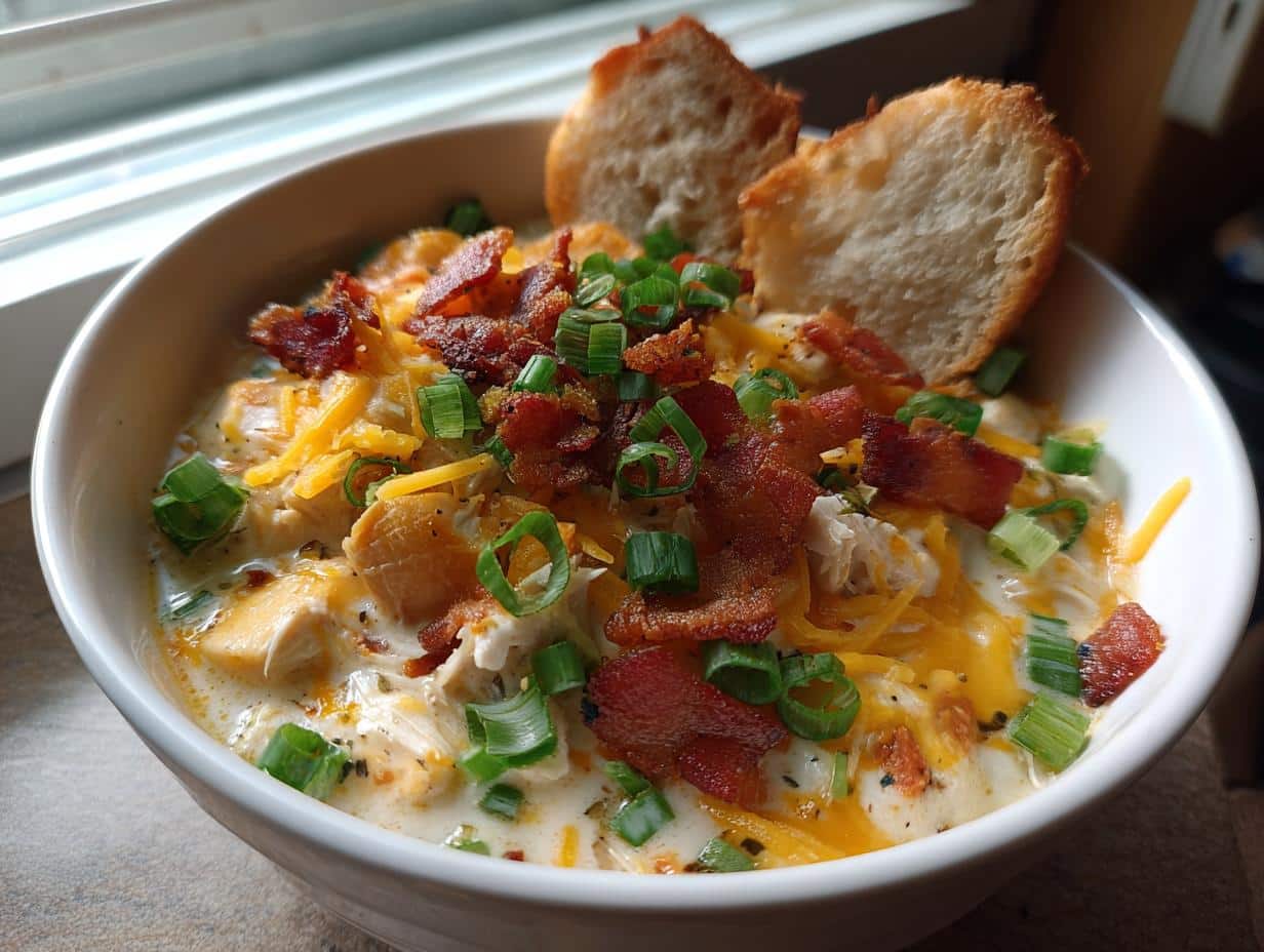Creamy Crack Chicken Soup