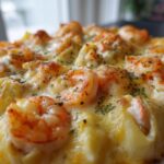 Creamy Seafood Stuffed Shells - Snack On Meat