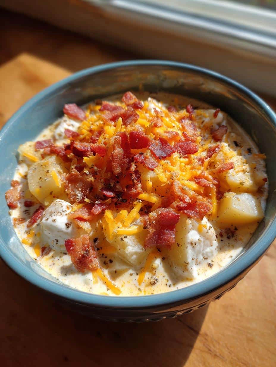 Crockpot Crack Potato Soup - detail 1