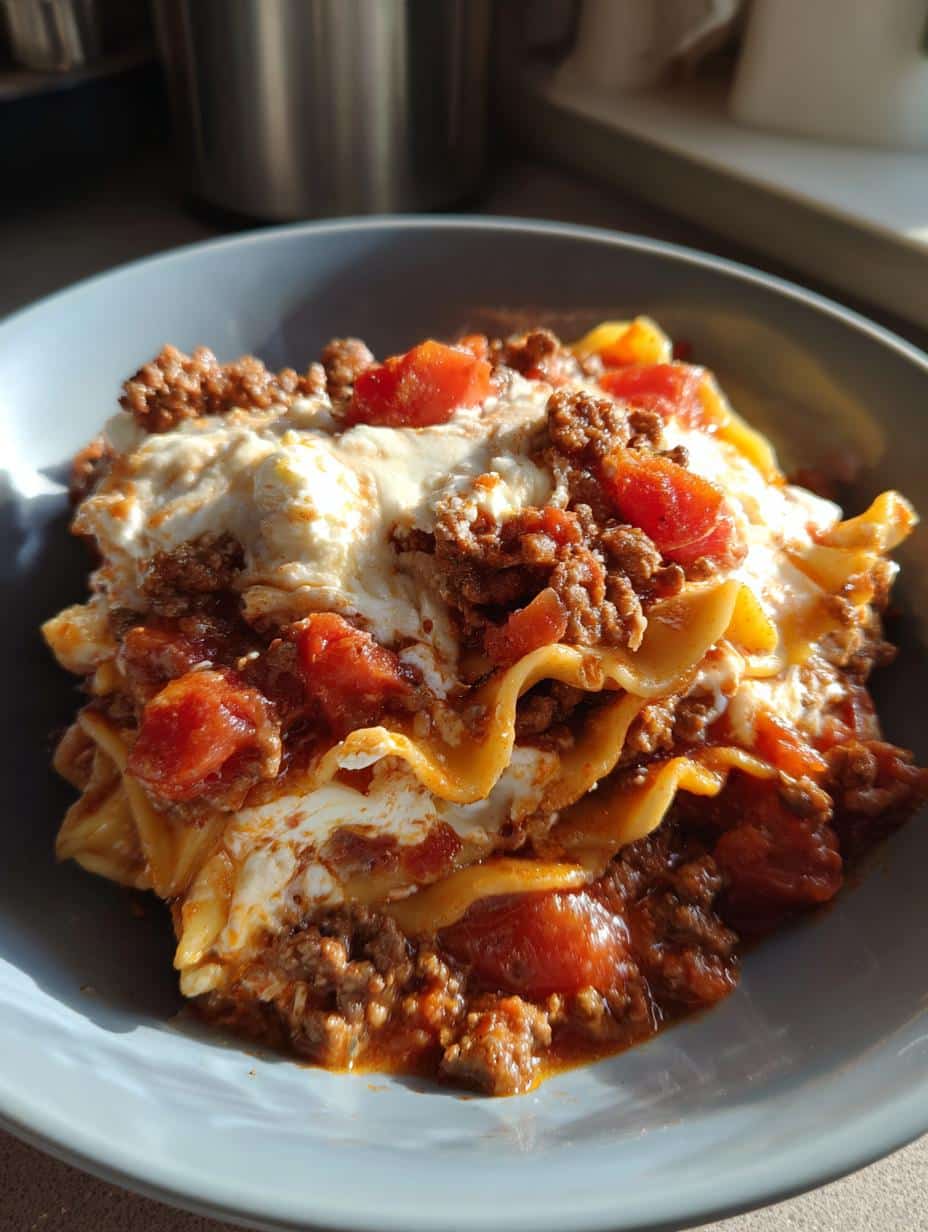Crockpot Lasagna Soup - detail 1