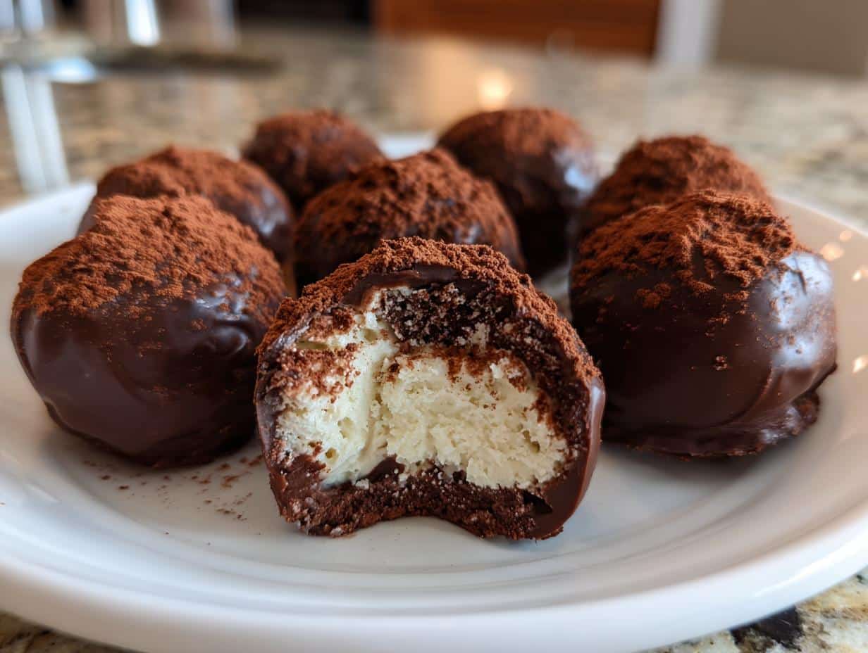 Decadent Tiramisu Truffles: A Bite of Italian Bliss!