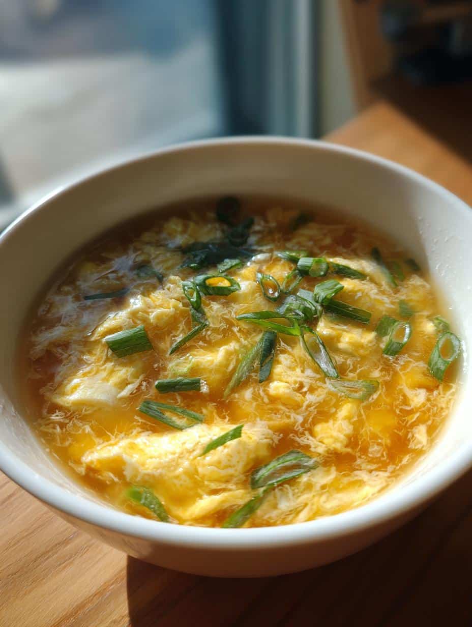 Easy Egg Drop Soup - detail 1