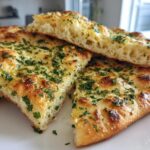 Easy Garlic and Butter Flatbread