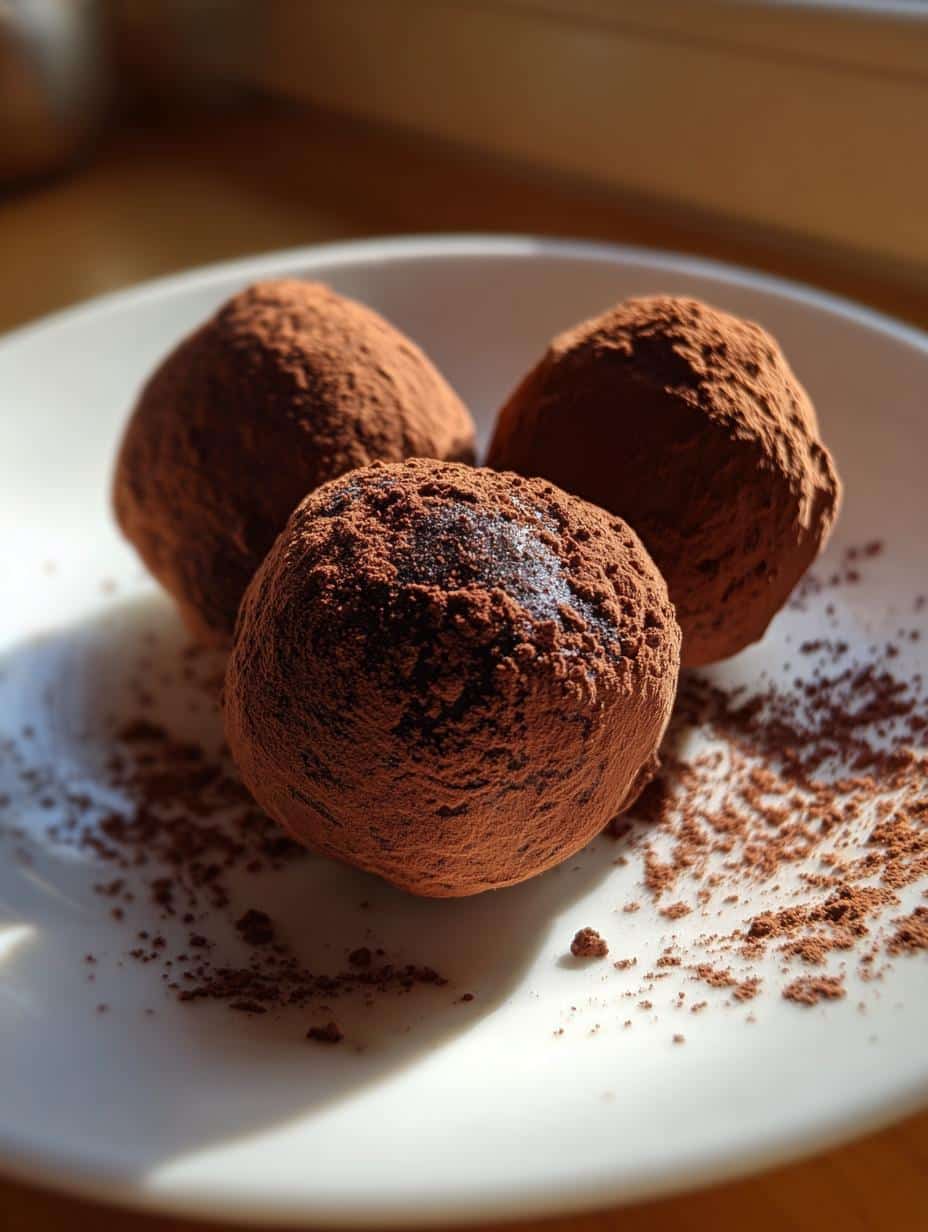 Espresso Chocolate Truffles - detail 1