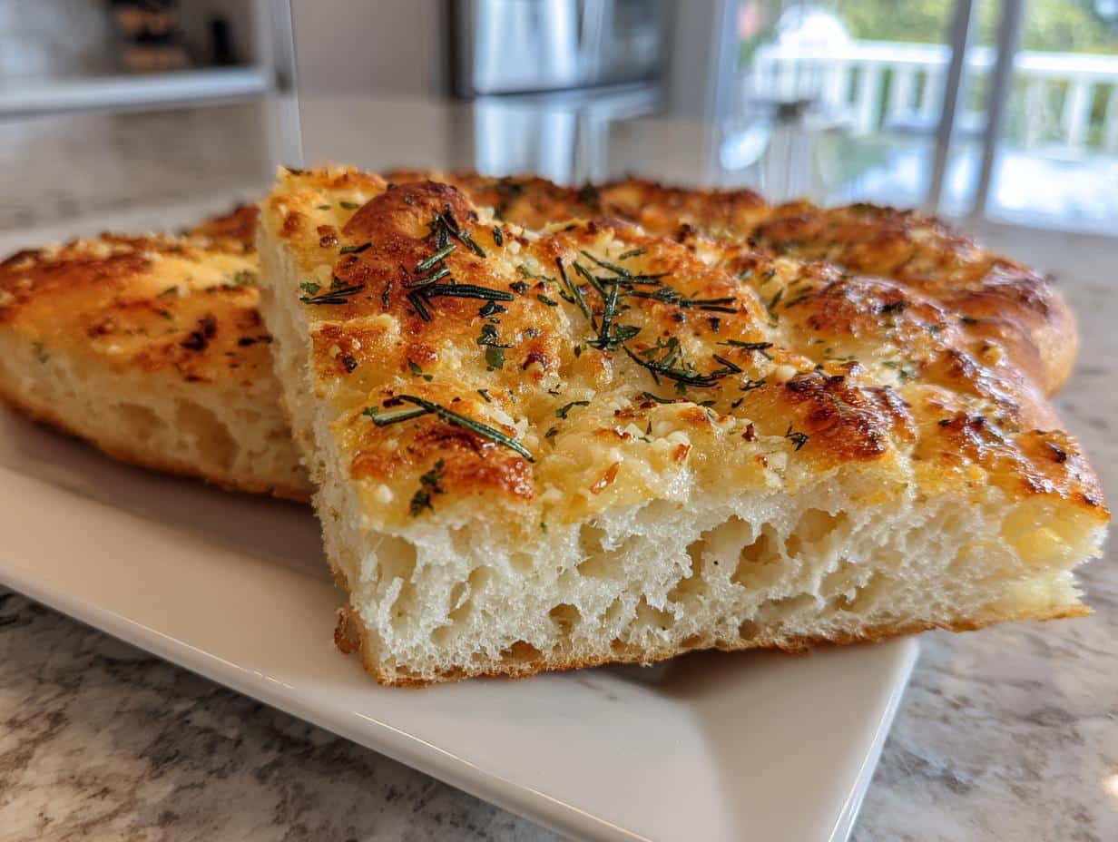 Garlic Parmesan Focaccia