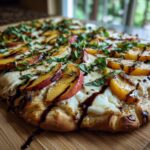 Grilled Peach Flatbread: 7 Irresistible Flavors Await 5 Grilled Peach Flatbread