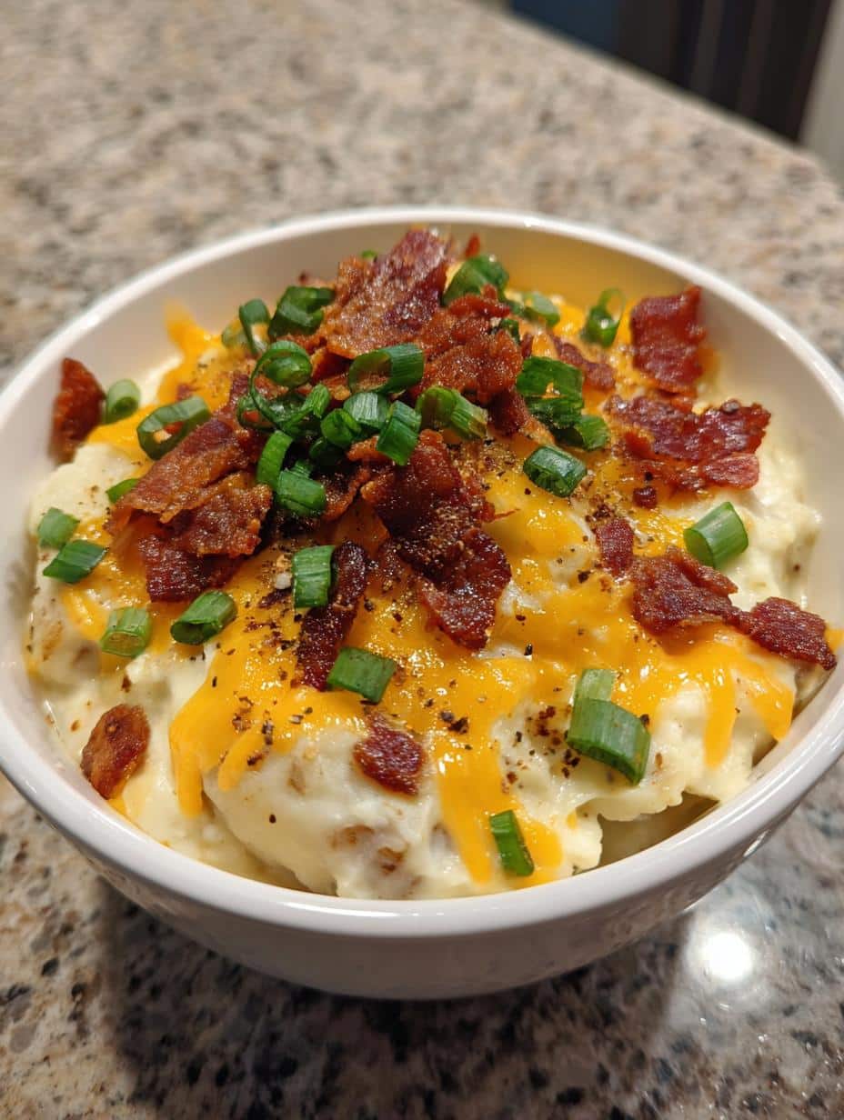 Homemade Loaded Potato Soup