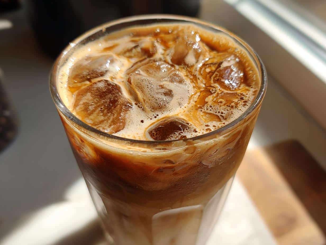 Iced Brown Sugar Oat Milk Shaken Espresso