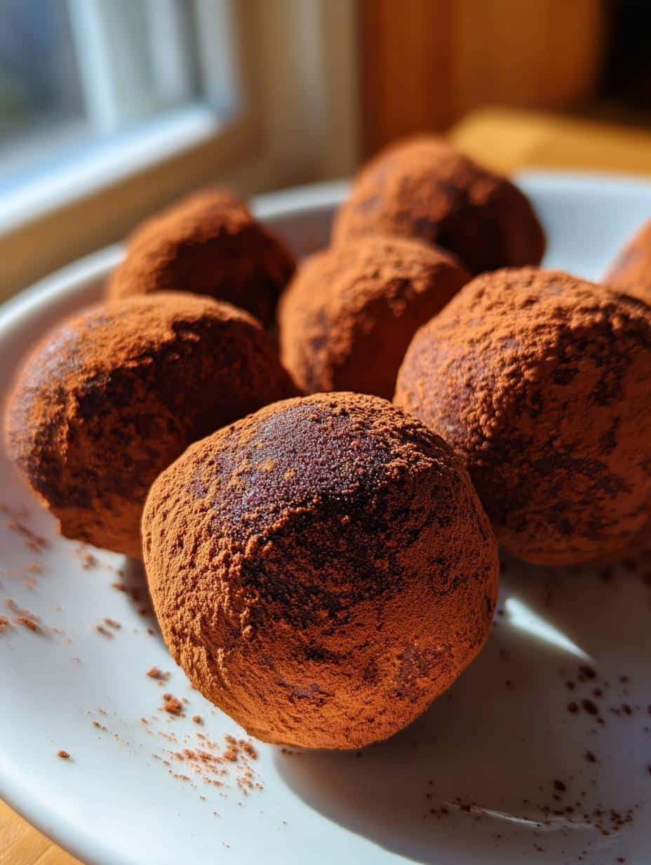 Luxurious Cream Cheese Chocolate Truffles - detail 1