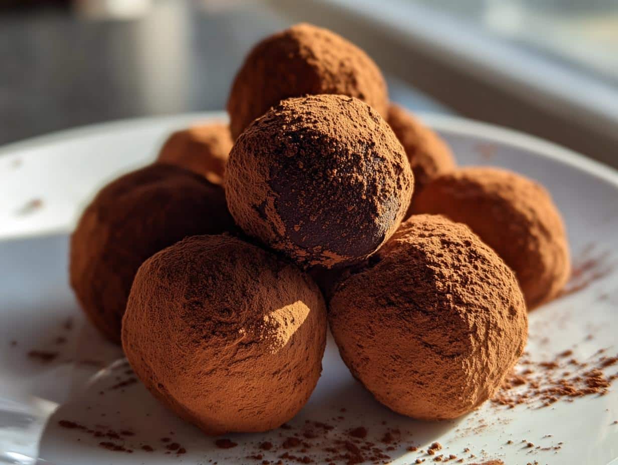 Luxurious Cream Cheese Chocolate Truffles