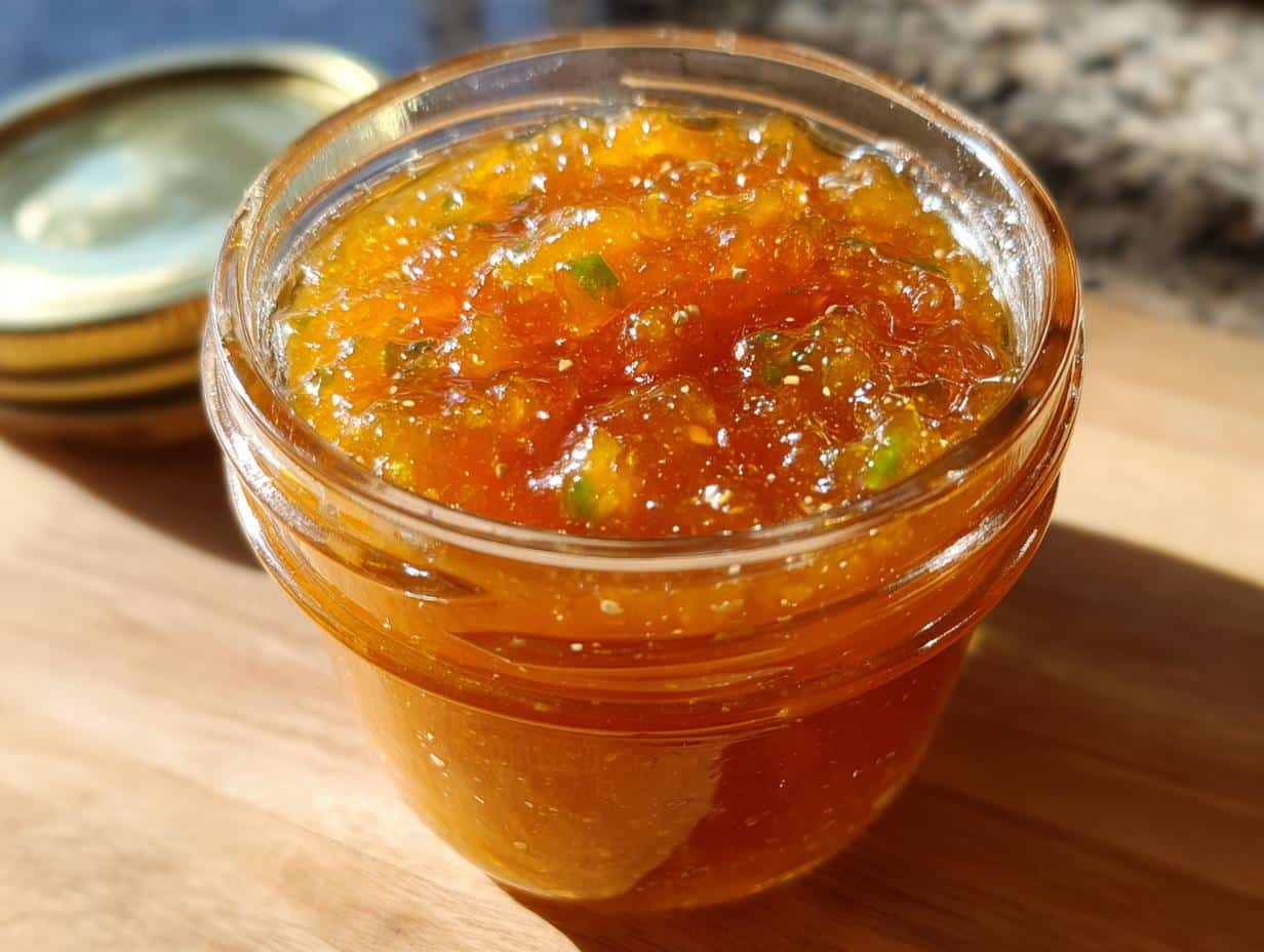 Peach Jalapeno Jam