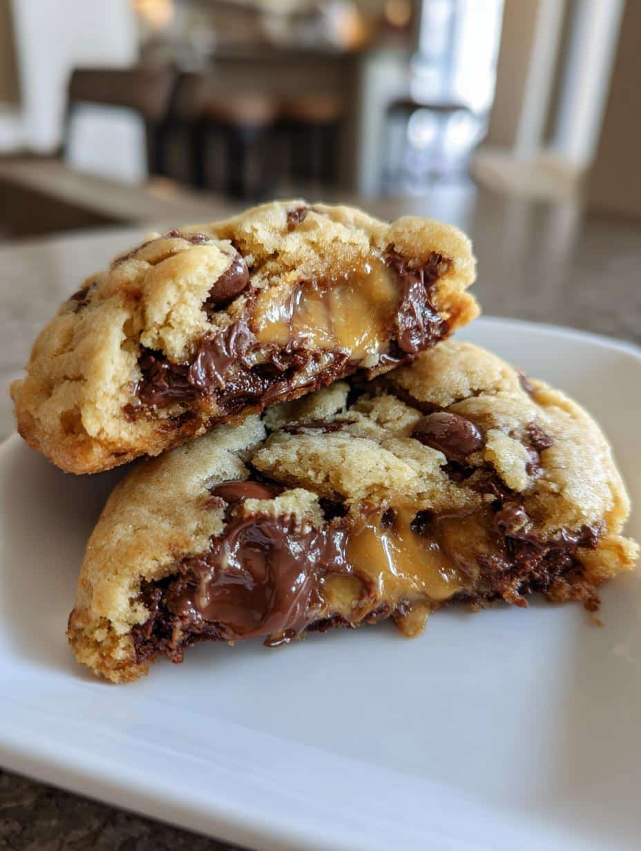 Peanut Butter Cup Cookies Recipe - Decadent Stuffed Cookies, Perfect for Chocolate Lovers, Easy Digital Recipe - Etsy - detail 1