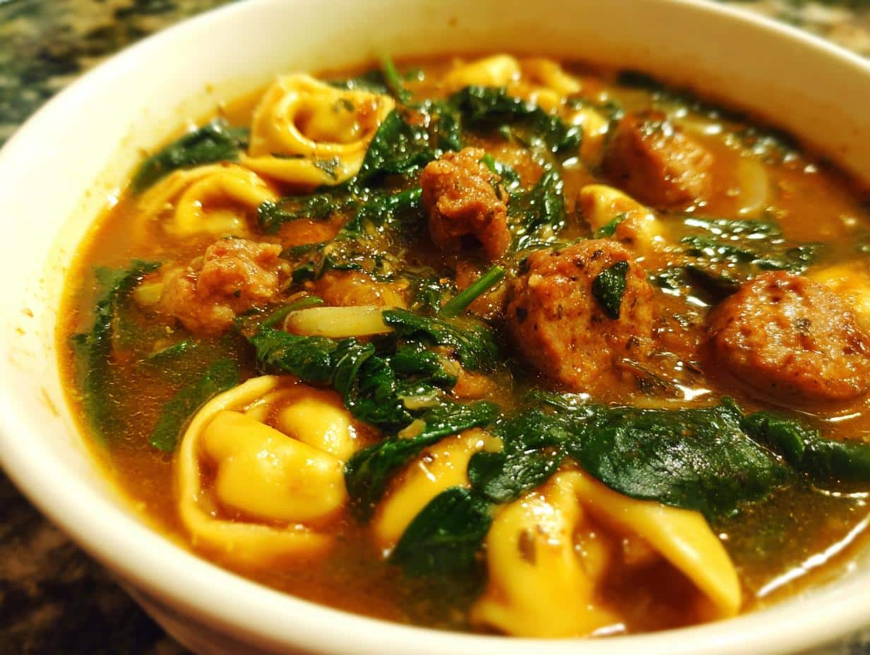 Sausage Tortellini Soup Recipe