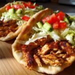 Air Fryer Chicken Shawarma Pockets
