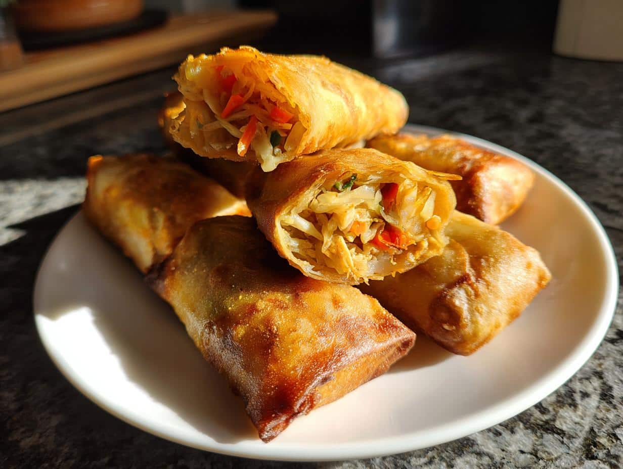 Air Fryer Chicken Spring Rolls: 5 Crispy Must-Try Treats 3 Air Fryer Chicken Spring Rolls