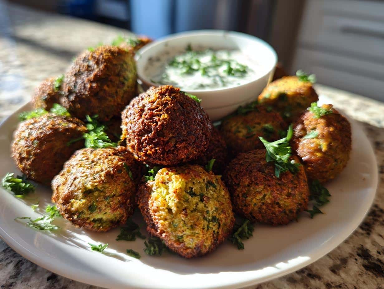 Air Fryer Falafel Bites
