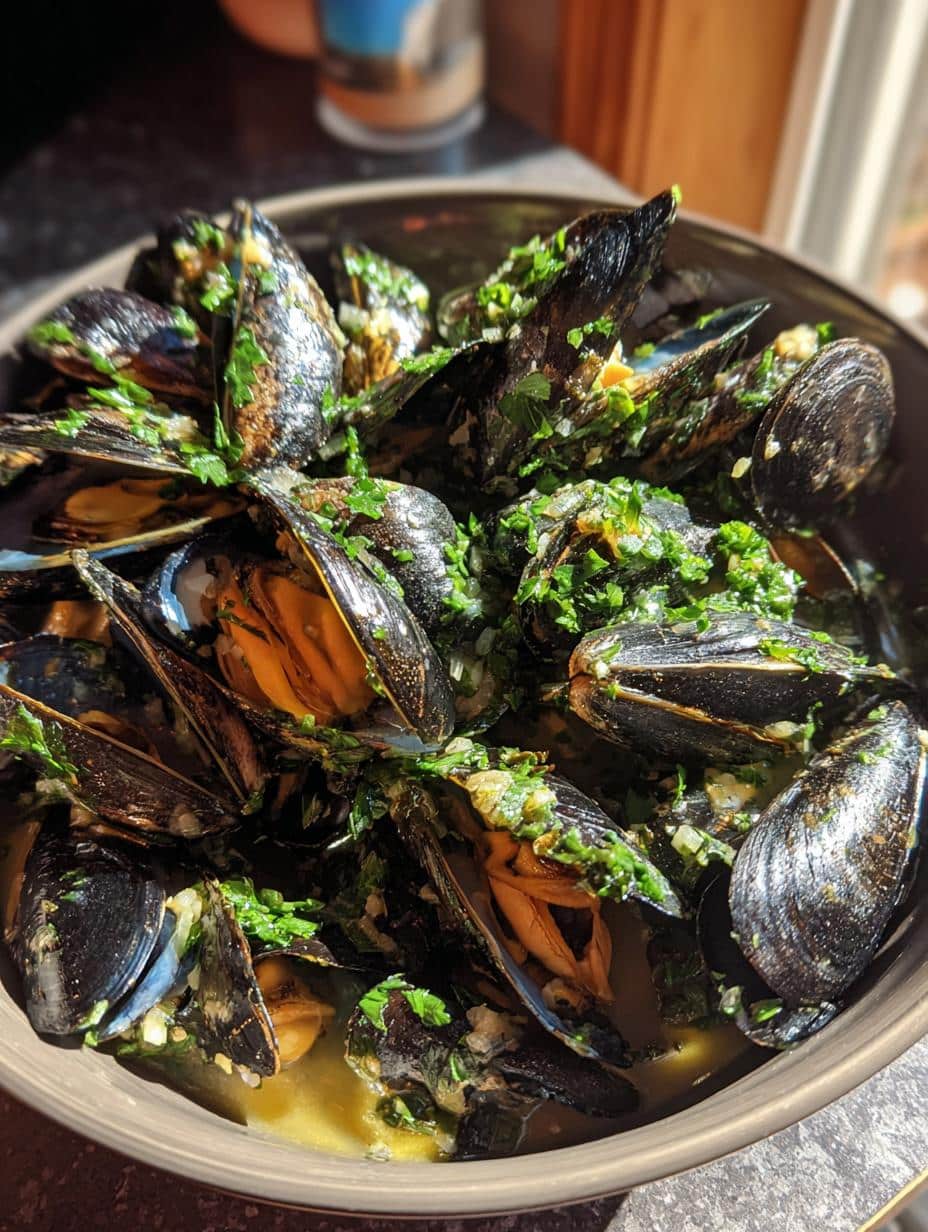 Air Fryer Mussels in Garlic Butter: 5 Steps to Deliciousness 4 Air Fryer Mussels in Garlic Butter - detail 1