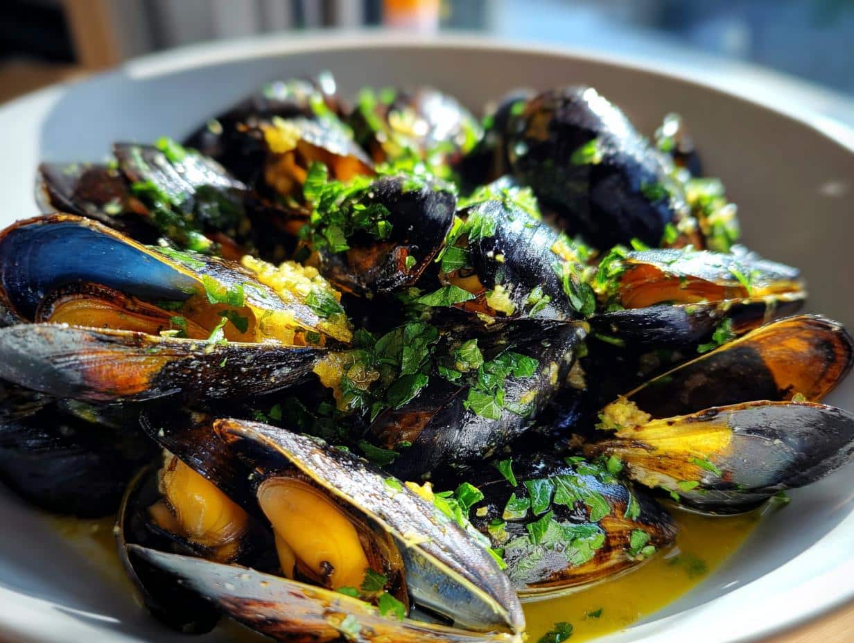 Air Fryer Mussels in Garlic Butter: 5 Steps to Deliciousness 3 Air Fryer Mussels in Garlic Butter
