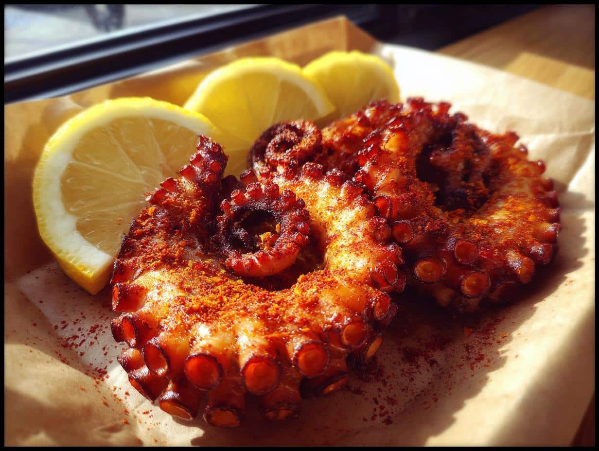 Air Fryer Octopus Tentacles