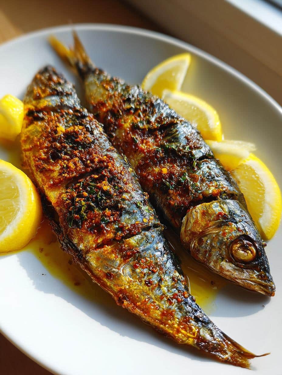 Air Fryer Sardines (Mediterranean Style) - detail 1