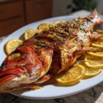 Air Fryer Whole Red Snapper