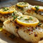 Baked Sea Bass (32g Protein)
