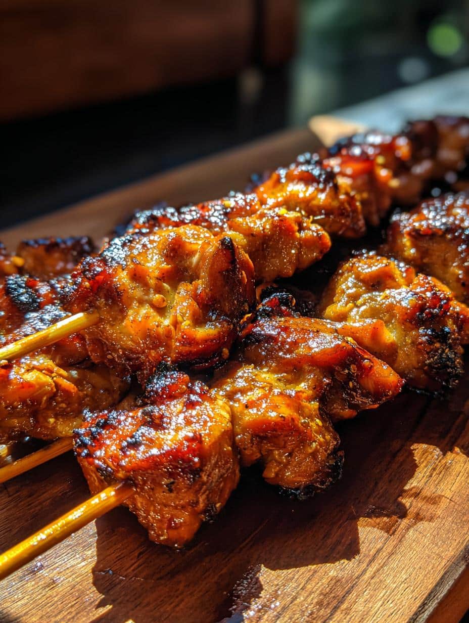 Bang Bang Chicken Skewers - detail 1