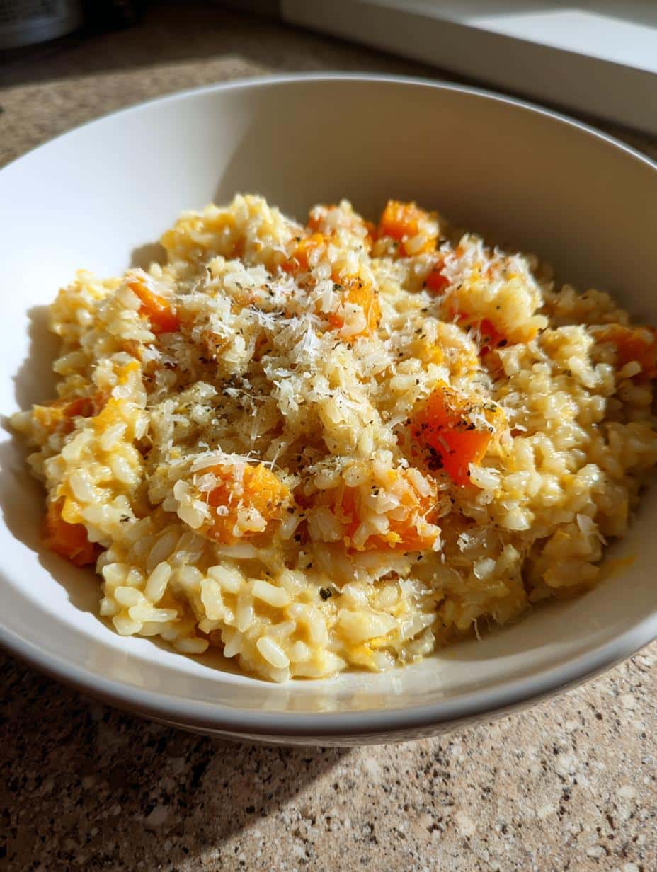 Butternut Squash Risotto - detail 1