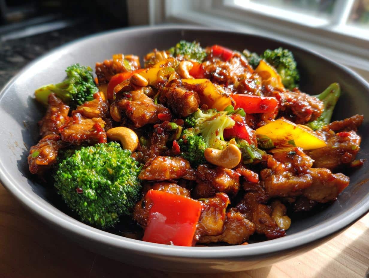 Chinese Chicken with Cashews
