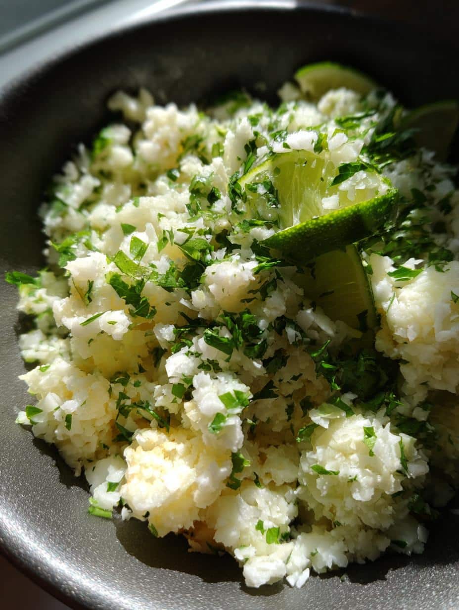 Cilantro Lime Cauliflower Rice - detail 1